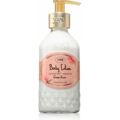 Sabon Bottle Green Rose telové mlieko 200 ml