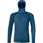 Ortovox Мъжко мериносово термобельо Ortovox 120 Comp Light Hoody Merino base layer - Light Nunatak (015-1511-0513)