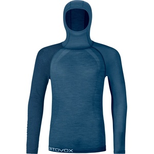 Ortovox Мъжко мериносово термобельо Ortovox 120 Comp Light Hoody Merino base layer - Light Nunatak (015-1511-0513)