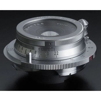 VOIGTLÄNDER 35 mm f/3,5 Color-Skopar asph. M-bajonet strieborný