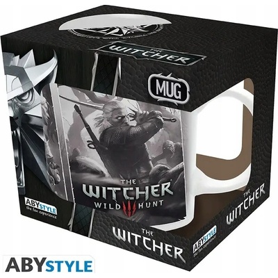 ABYstyle Hrnek Zaklínač 3: Divoký hon Geralt, Ciri and Yen 320 ml