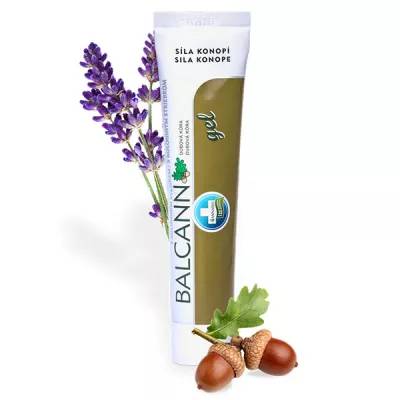 Annabis Balcann dubová kúra gel z konopí na kůžipraskliny 75 ml