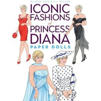 Image 1 of Iconic Fashions of Princess Diana Paper Dolls