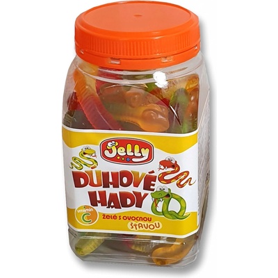 Jelly dúhové Hady s ovocnou šťavou + C vitamínom 300 g