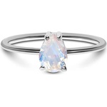 Silenti Jewelry Сребърен пръстен "Сън" - 7 - 54.5мм (17.2мм диам. )