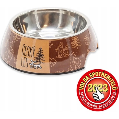 Akinu Český les melamínová miska s antikorovou vložkou 800 ml