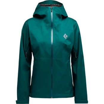 Black Diamond Дамско водоустойчиво яке Black Diamond Women's Fineline Stretch Shell Waterproof jacket - Deep Woods (102-4135-0514)