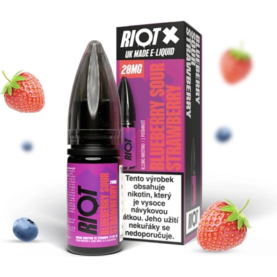 Riot X Salt Blueberry Sour Strawberry 10 ml 20 mg