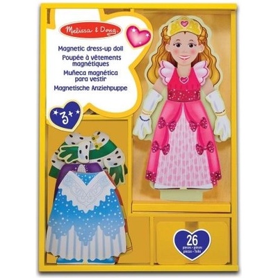 Melissa & Doug - Магнитна кукла за обличане - Принцеса Елиза (13553)