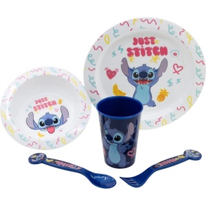 Stor Комплект за хранене Stor - Stitch Palms, 5 части (75050)