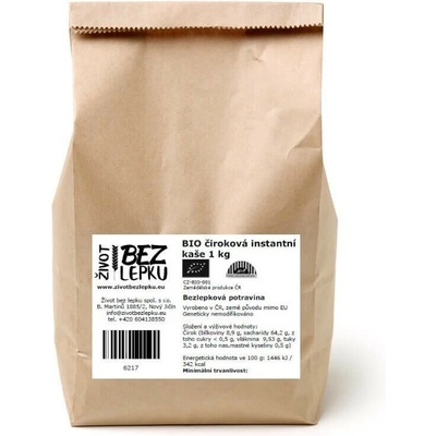 Život bez lepku BIO čiroková instantná kaša 1000 g
