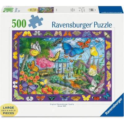 RAVENSBURGER Pavilón motýľov XXL 500 dielov