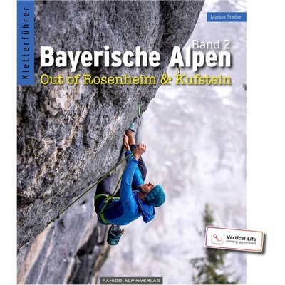 Panico Lezecký průvodce Bayerische Alpen Band 2 2025 + aplikace IOS a Android