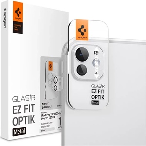 SPIGEN Glass tR EZ Fit Optik Metal 1 бр. , сребрист - iPad Pro 13" 2024 / iPad Pro 11" 2024 (AGL07796)