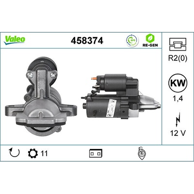 Štartér VALEO 458374