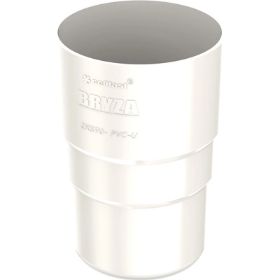 Bryza PVC spojka zvodovej rúry 110 mm RAL 9010 biela