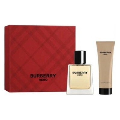 Burberry Комплект за мъже Burberry Hero - Eau de Toilette 50 мл + Душ гел 75 мл