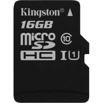 Kingston microSDHC 16GB C10/UHS-I/U1 SDCS/16GBSP