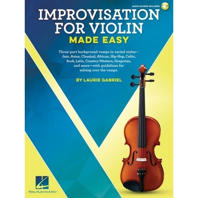 Improvisation for Violin Made Easy + Audio Onlie noty pre husle