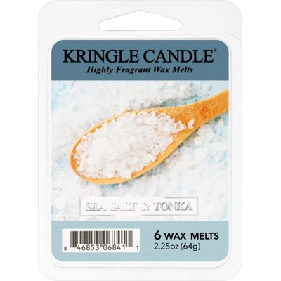 Kringle Candle Sea Salt & Tonka восък за арома-лампа 64 гр
