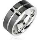 Ocelový prsten Spikes