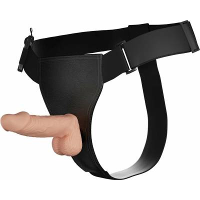Baile Připínací vibrátor Strap On Vibrator 17 cm