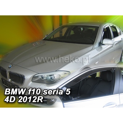 Deflektory BMW 5 F10 Sedan 2010-2016 predné