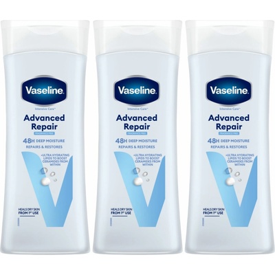 Vaseline Intensive Care Advanced Repair Telové mlieko 3x400ml