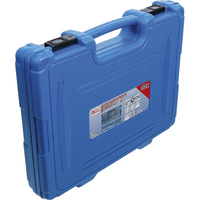 BGS technic 5191 BGS , Sada nástrčných hlavic 12,5 mm (1/2") TPS-profil (pro Torx Plus) s otvorem TPS20 - TPS70 32dílná