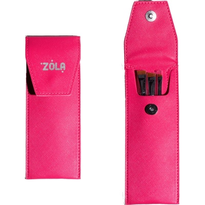 ZOLA pouzdro na štětce Tmavě růžová