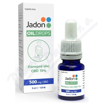 Jadon oil drops konopný olej CBD 10% 5 ml