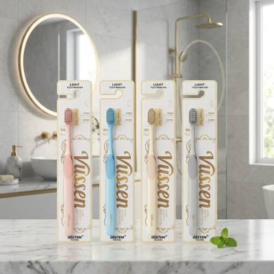 Vussen Четка за чувствителни зъби и венци Vussen Light Toothbrush (572152peach)