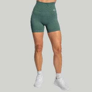 GymBeam STRIX Дамски безшевни къси панталони Moss XS
