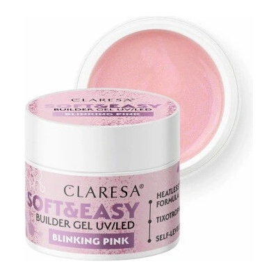 Eranti Claresa Soft Easy stavebný gél Blinking pink 45g
