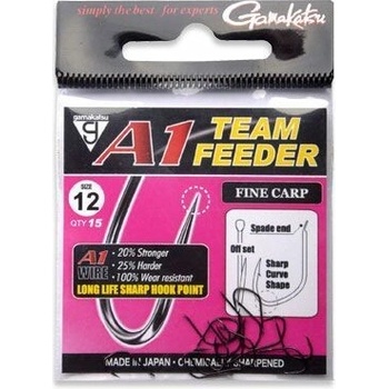 Gamakatsu A1 Team Feeder Fine Carp vel.10 10 ks