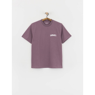 Carhartt WIP University Script phlox/white