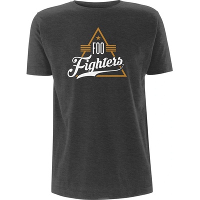 Foo Fighters tričko Triangle šedé