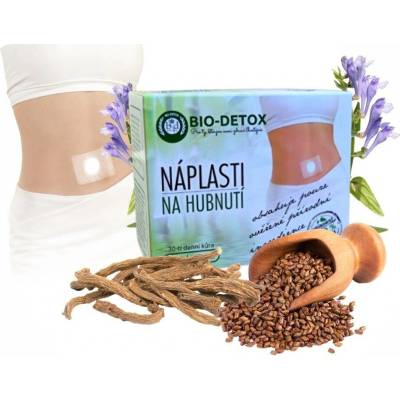 Bio-detox Magnetické náplasti na hubnutí 2 x 30 ks