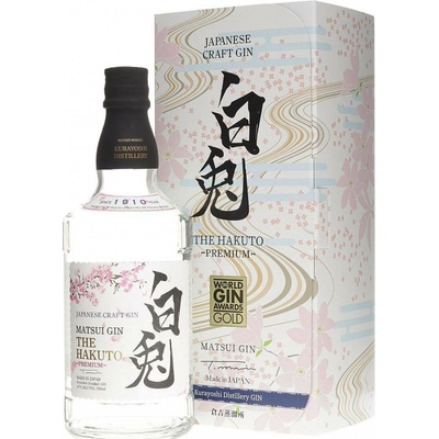 Matsui Gin The Hakuto Premium 47% 0,7 l (karton)