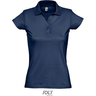 SOL's Collection Polokošile Prescott Women žerzejová krátký rukáv dámská COT-25137629001 Navy french