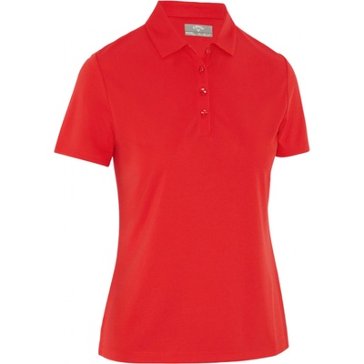 Callaway Tournament Womens Polo True Red