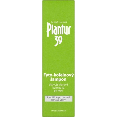 Dr. August Wolff Gmbh & Co. Kg Germany Plantur39 шампоан за фина коса 250 мл