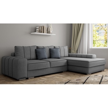 Холна гарнитура Нортън сиво с антрацит