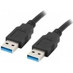 LANBERG USB Cable Lanberg CA-USBA-30CU-0010-BK 1 m