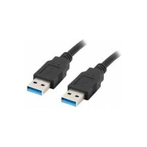 LANBERG USB Cable Lanberg CA-USBA-30CU-0010-BK 1 m