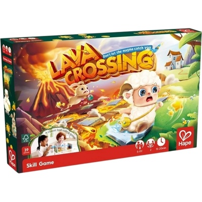 HaPe International Настолна игра за двама Lava Crossing 2 in 1 - Детска (H4323)