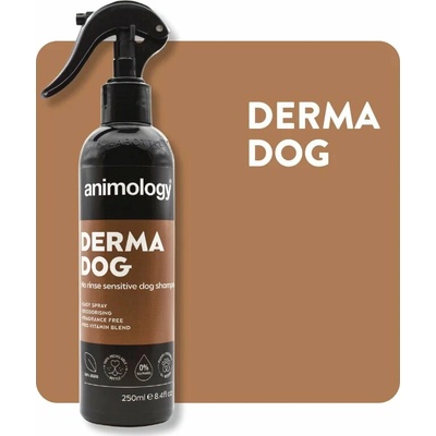 Animology Bezoplachový šampón pre citlivé psy v spreji 250 ml