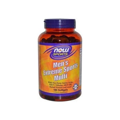NOW Мултивитамини за мъже - Extreme Sports Multi - 180 дражета, NOW FOODS, NF3891