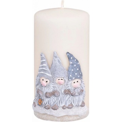 Ceramicus TRPASLÍCI VÁLEC vánoční d7x14cm béžová