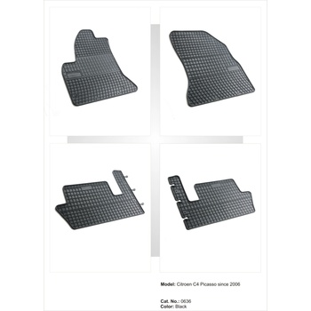 Image 1 of Гумени стелки за Citroen C4 Picasso 06г+ (pa0636)